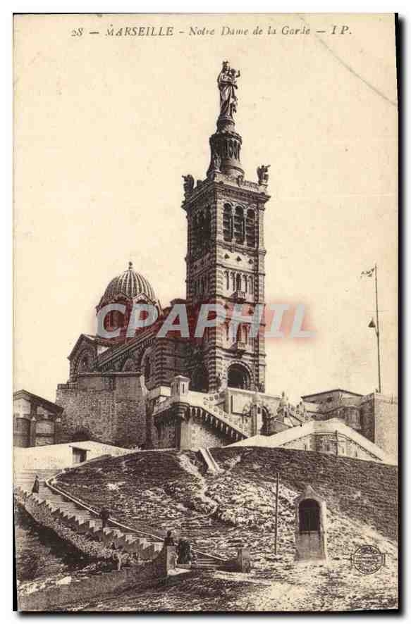 CPA Marseille Notre Dame de la Garde 