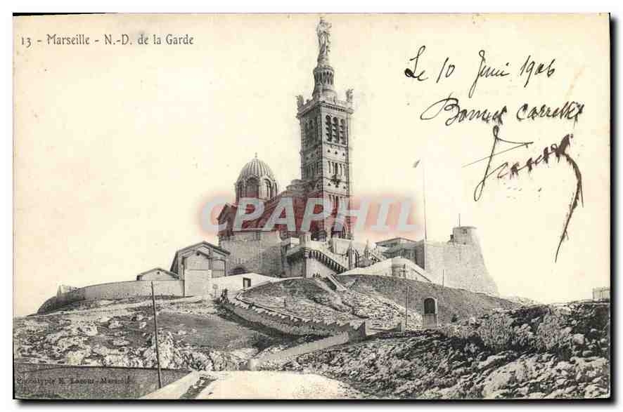 CPA Marseille N D de la Garde 