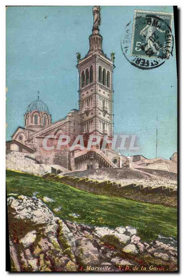 CPA Marseille N D de la Garde 
