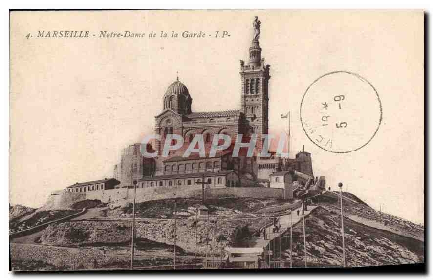 CPA Marseille Notre Dame de la Garde 