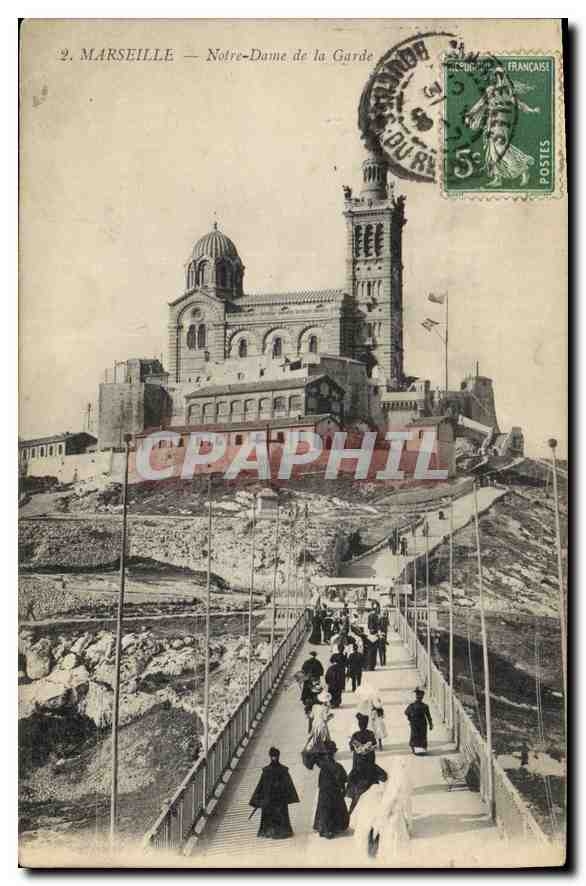 CPA Marseille Notre Dame de la Garde 