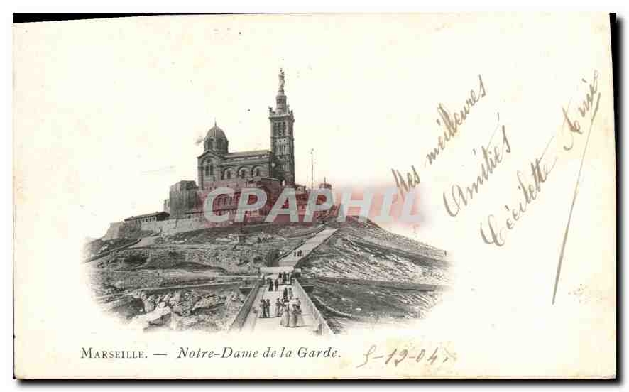 CPA Marseille Notre Dame de la Garde 