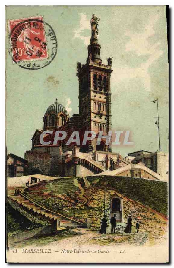 CPA Marseille Notre Dame de la Garde 