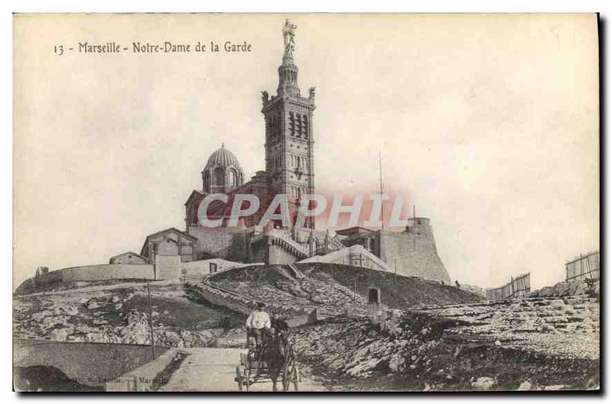 CPA Marseille Notre Dame de la Garde 