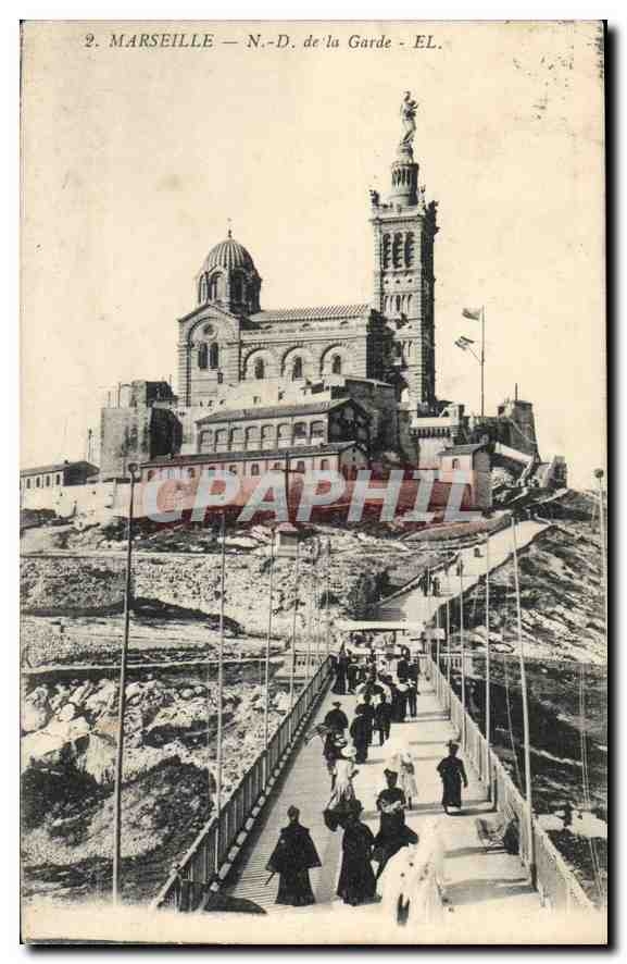 CPA Marseille N D de la Garde 