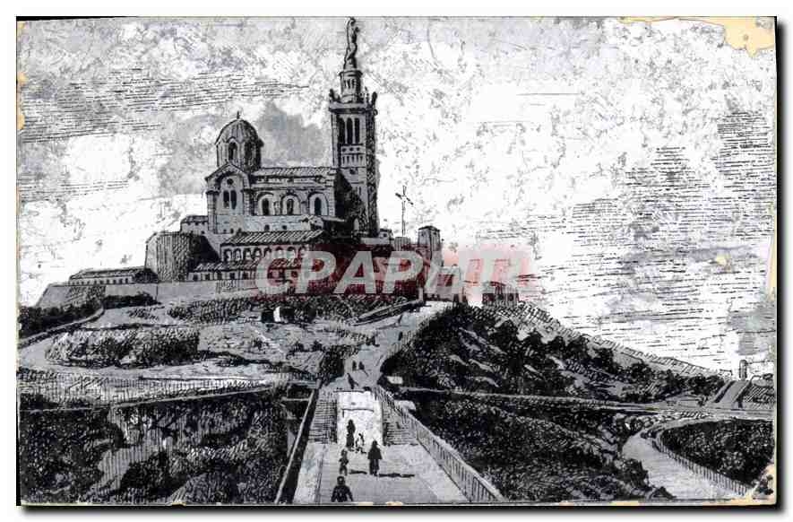 CPA Marseille Notre Dame de la Garde 
