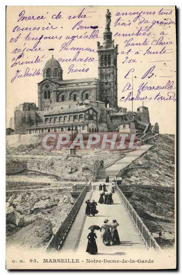 CPA Marseille Notre Dame de la Garde 