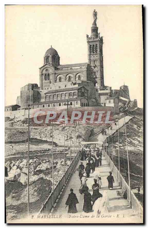 CPA Marseille Notre Dame de la Garde 