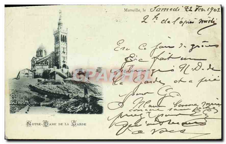 CPA Marseille Notre Dame de la Garde