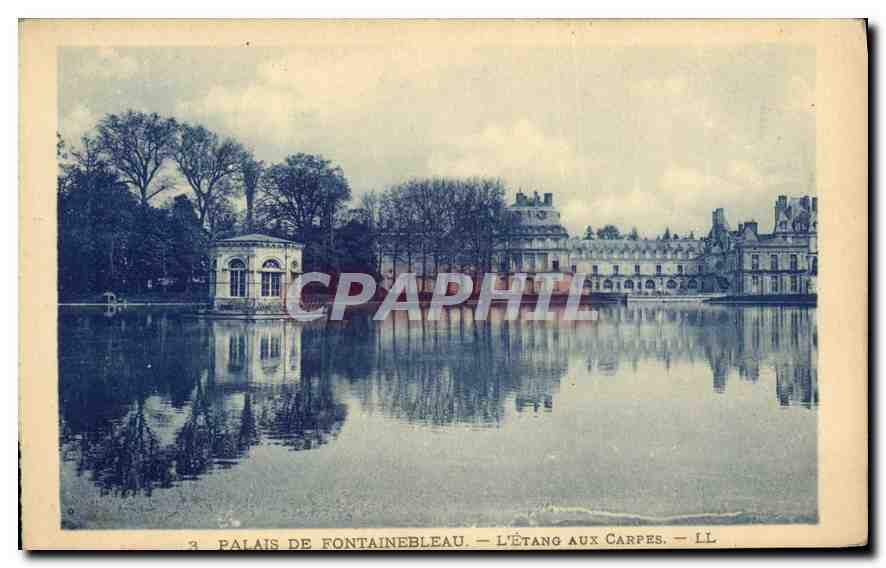 CPA Palais de Fontainebleau L'Etang aux Carpes 
