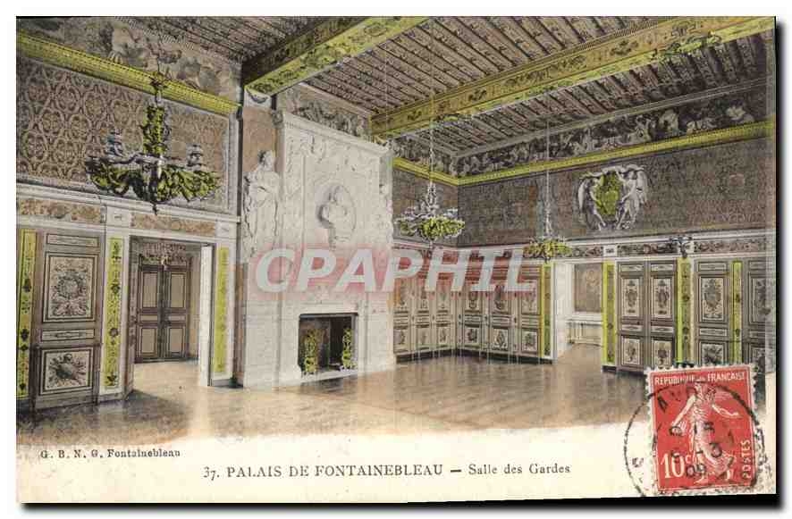 CPA Palais de Fontanebleau Salle des Gardes