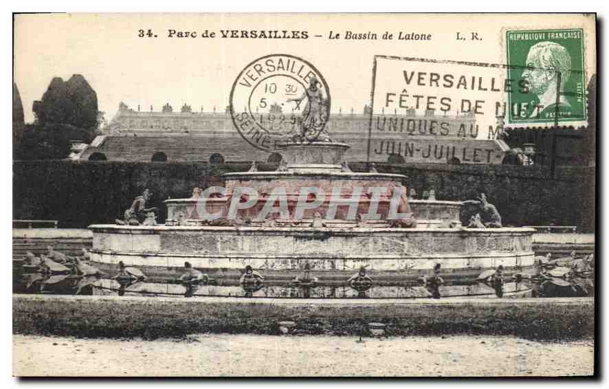 CPA Parc de Versailles Le Bassin de Latone