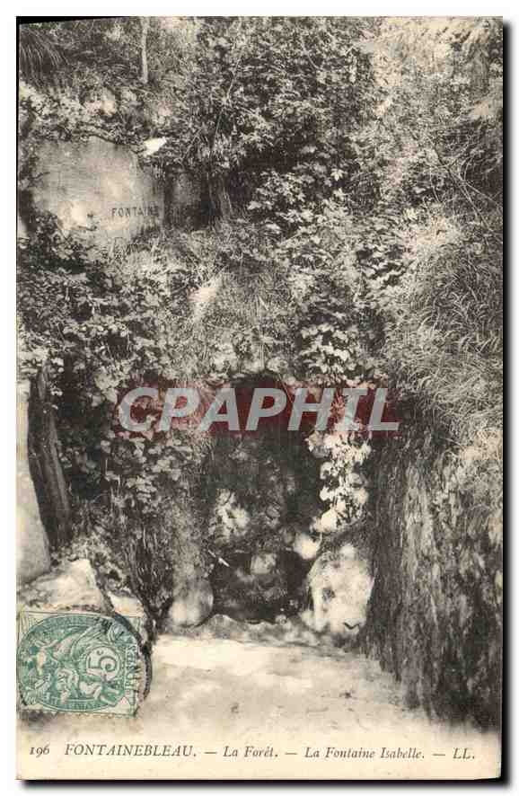 CPA Fontainebleau La Foret La Fontaine Isabelle 