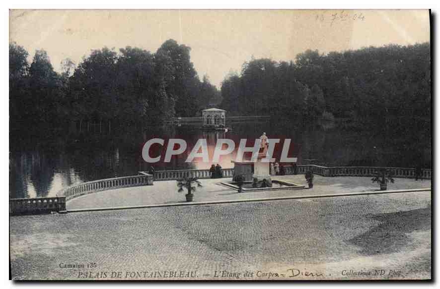 CPA Palais de Fontainebleau L'Etang des Carpes 