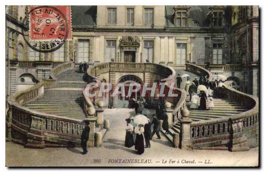 CPA Fontainebleau Le Fer a Cheval