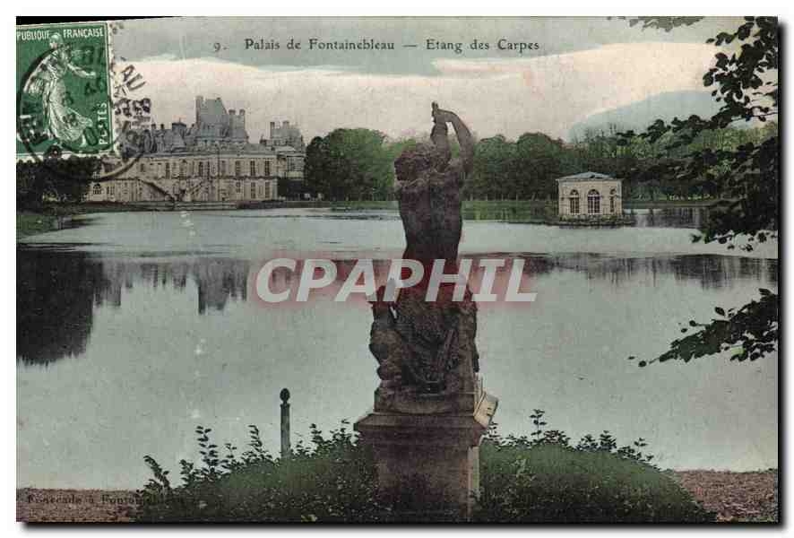 CPA Palais de Fontainebleau Etang des Carpes 
