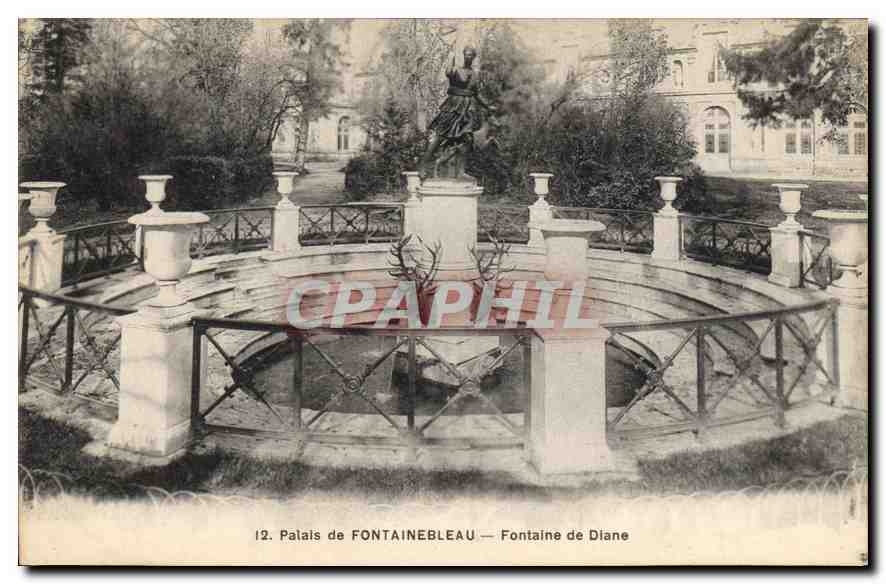 CPA Palais de Fontainebleau Fontaine de Diane