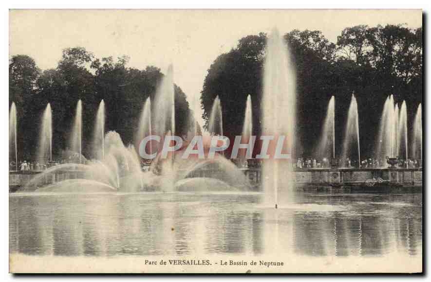 CPA Parc de Versailles Le Bassin de Neptune 