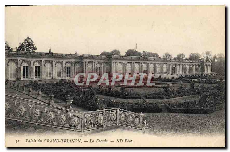 CPA Palais de Grand Trianon La Facade 