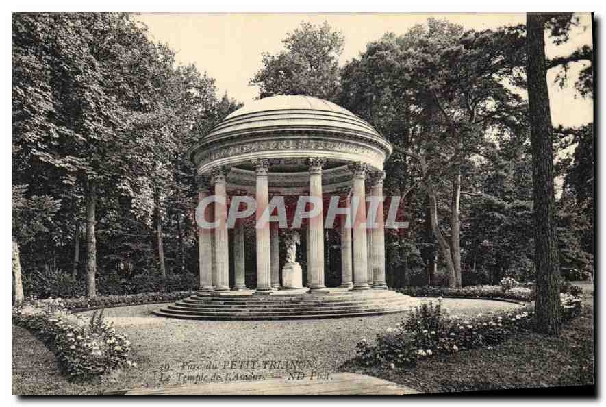 CPA Parc du Petit Trianon Le Temple de l'Amour 