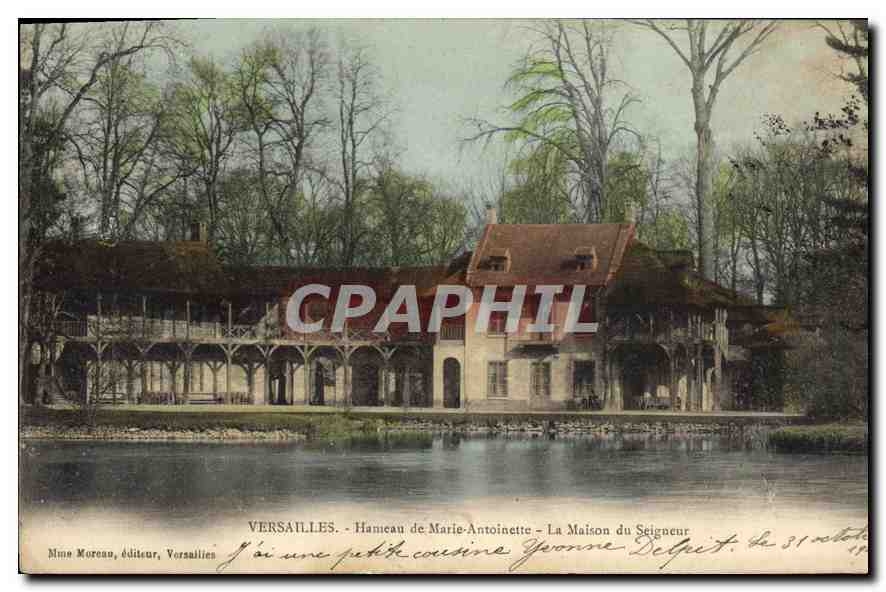 CPA Versailles Hameau de Marie Antoinette La Maison du Seigneur 