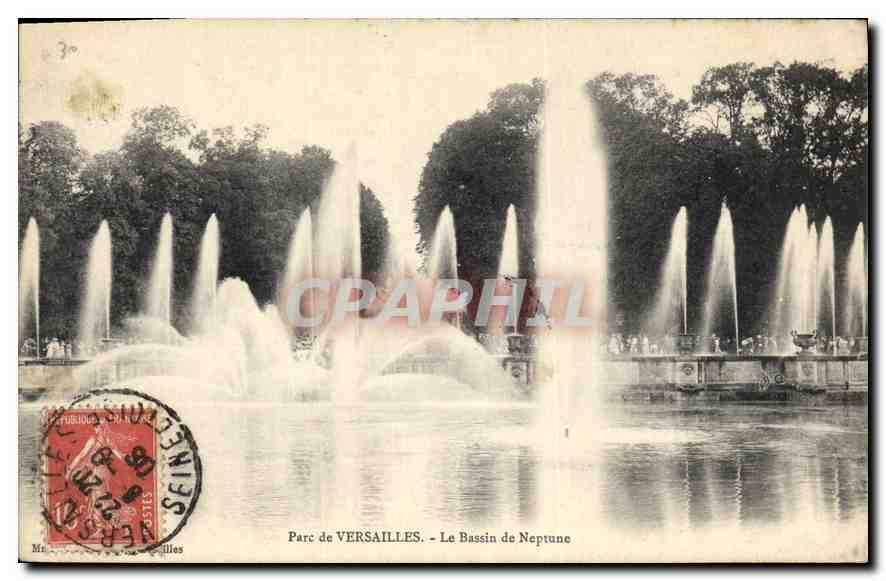 CPA Parc de Versailles Le Bassin de Neptune 