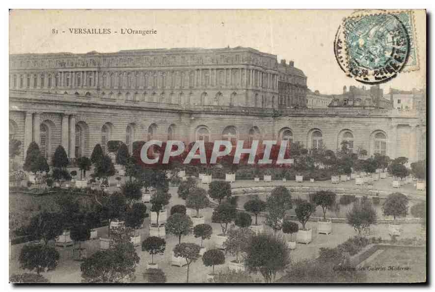 CPA Versailles L'Orangerie 