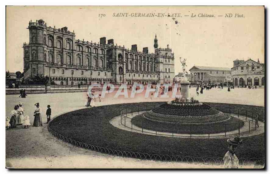 CPA Saint Germain en Laye Le Chateau 