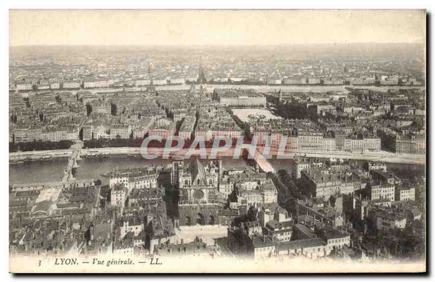 CPA Lyon Vue generale 