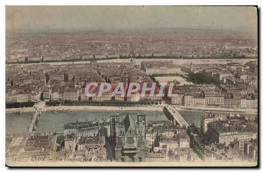 CPA Lyon Vue generale 