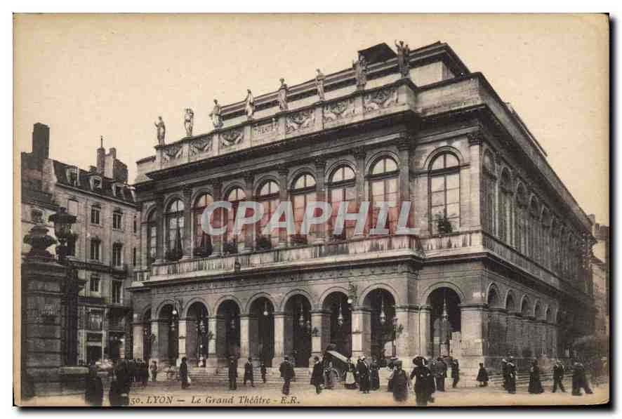 CPA Lyon Le Grand Theatre 