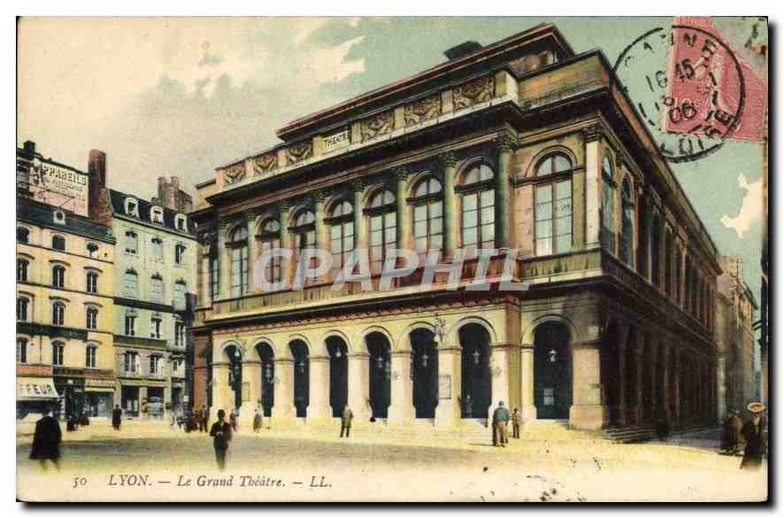 CPA Lyon Le Grand Theatre 
