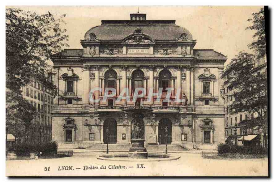 CPA Lyon Theatre des Celestins 