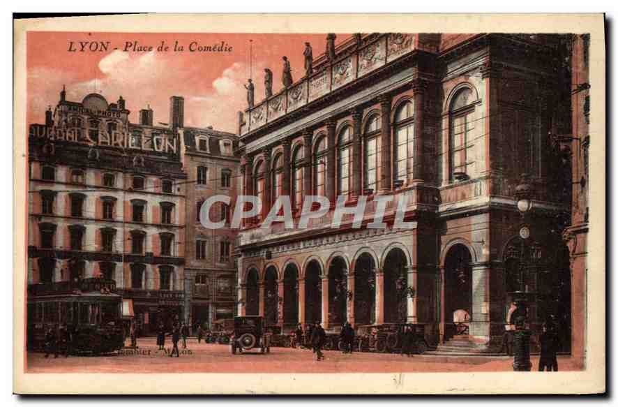CPA Lyon Place de la Comedie 