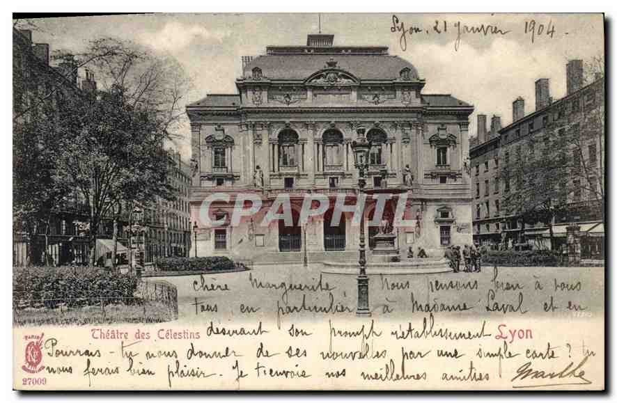 CPA Lyon Theatre des Celestins 