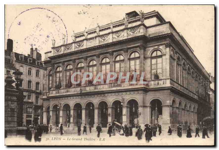 CPA Lyon Le grand Theatre 
