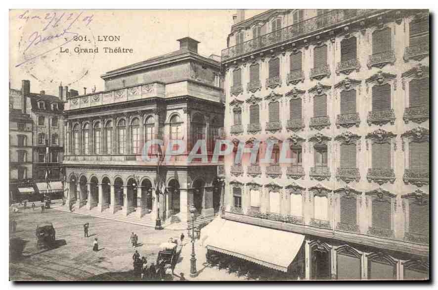 CPA Lyon Le Grand Theatre 