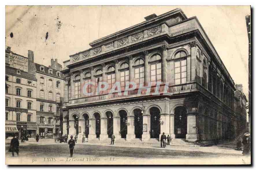 CPA Lyon Le Grand Theatre 