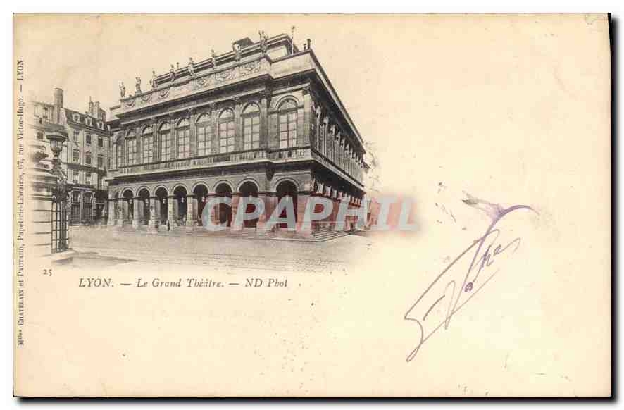 CPA Lyon Le Grand Theatre 