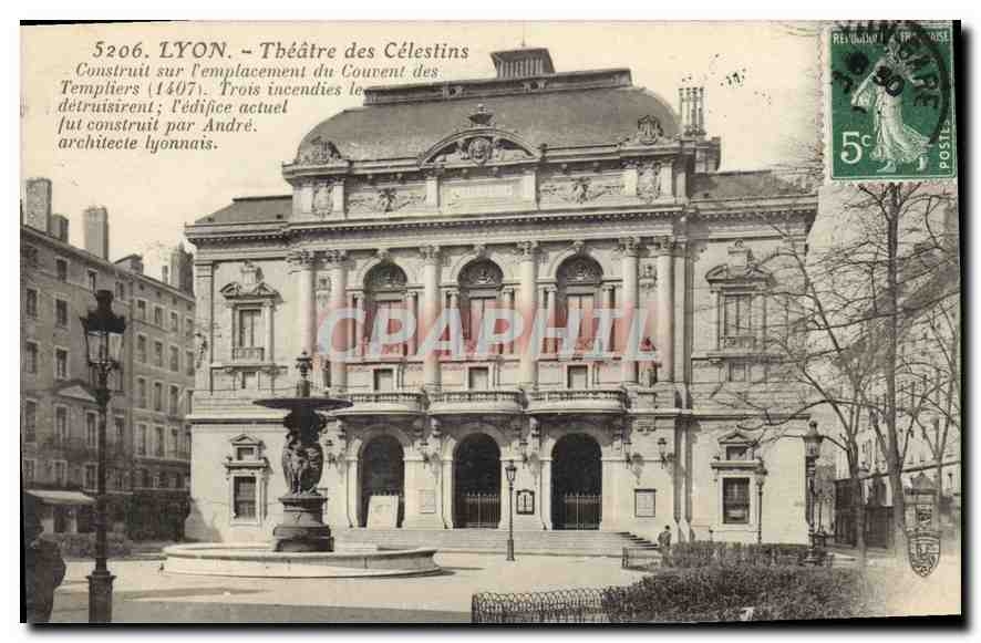 CPA Lyon Theatre des Celestins 