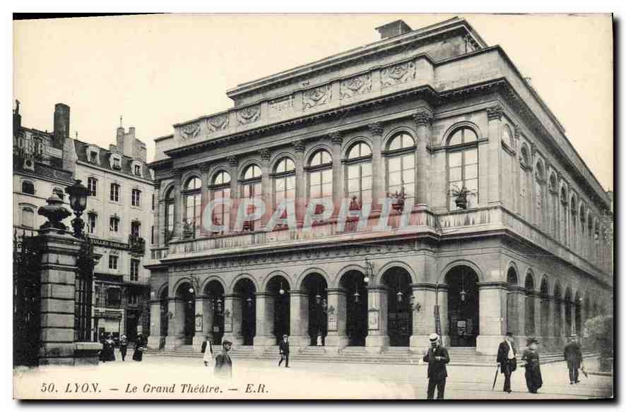 CPA Lyon Le Grand Theatre 