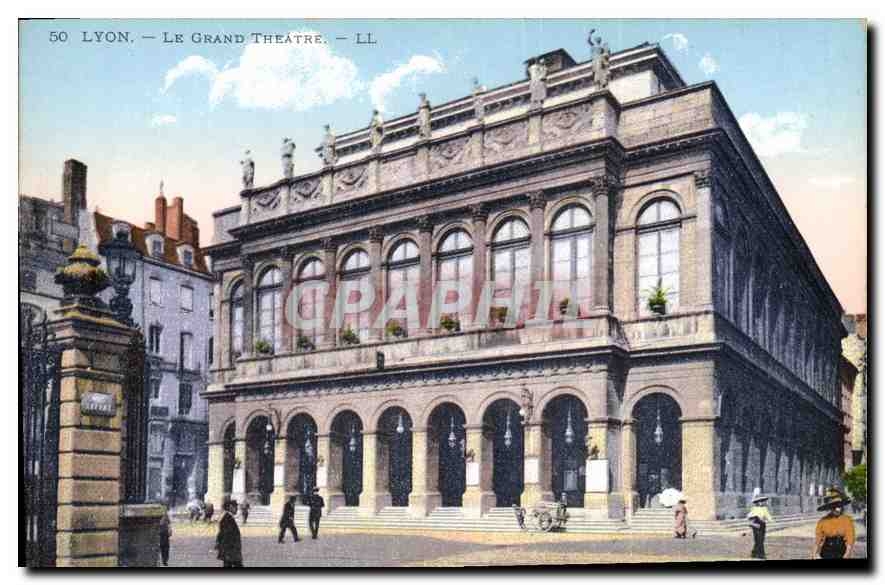 CPA Lyon Le Grand Theatre 