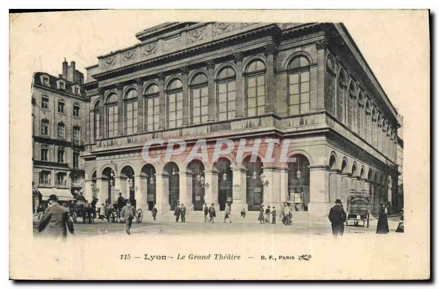CPA Lyon Le Grand Theatre 