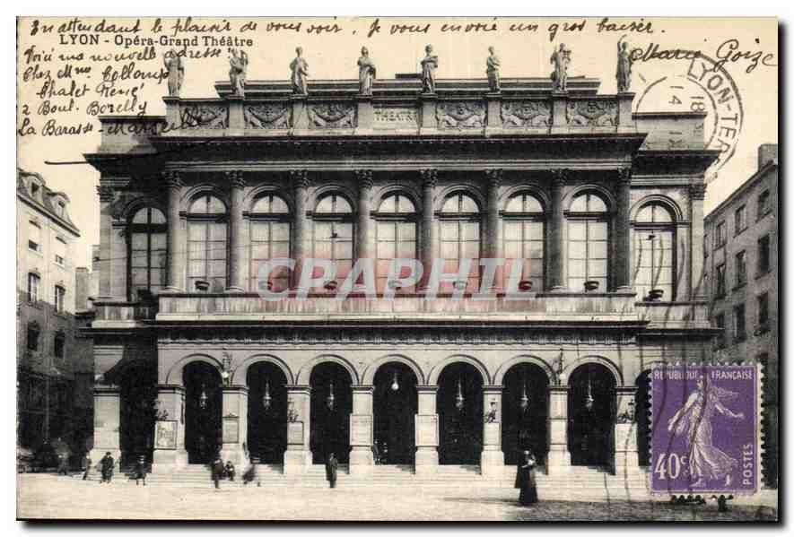 CPA Lyon Opera Grand Theatre 