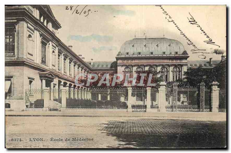 CPA Lyon Ecole de Medecine 