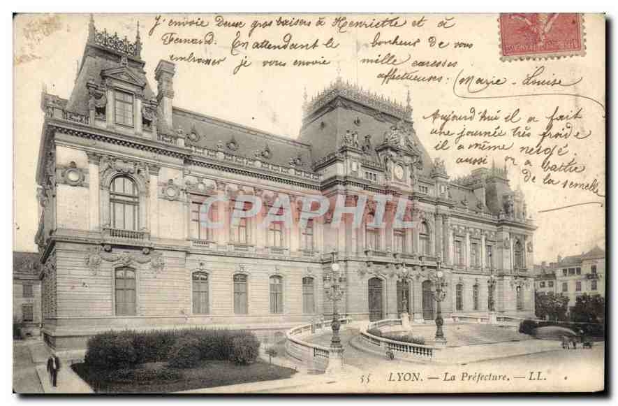 CPA Lyon La Prefecture 