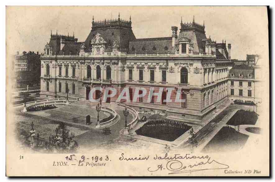 CPA Lyon La Prefecture 