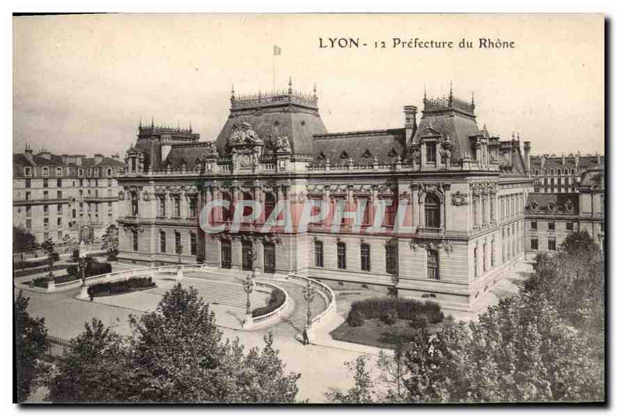 CPA Lyon Prefecture du Rhone 