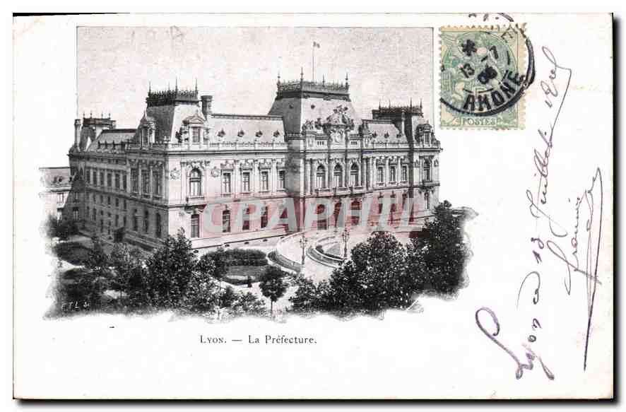 CPA Lyon La Prefecture 