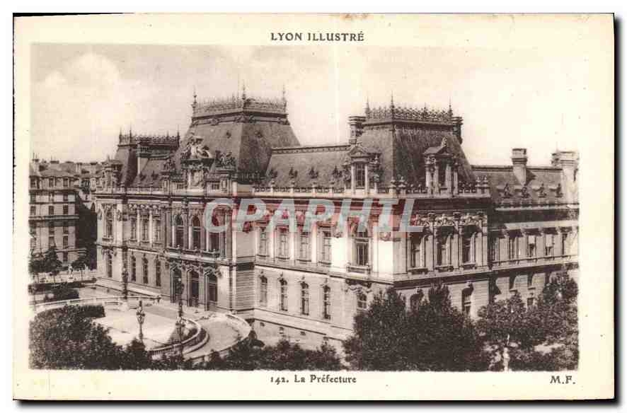 CPA Lyon Illustre La Prefecture